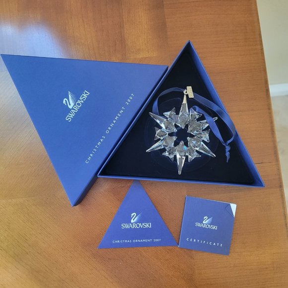 Swarovski Christmas Ornament 2007 Limited Edition - Picture 2 of 5